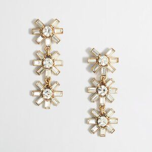 NEW J.Crew Drop Stars Earrings